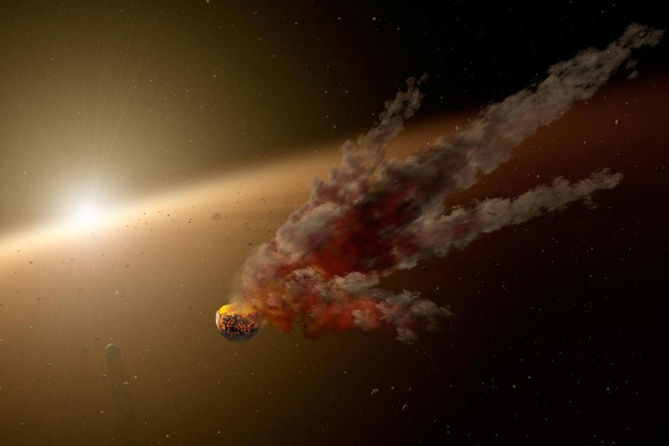 The asteroid is one of five due to fly past Earth over the weekend: Nasa/JPL-Caltech