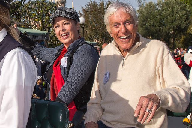 <p>Paul Hiffmeyer/Disney Parks via Getty Images</p> Dick Van Dyke and wife Arlene Silver in 2015