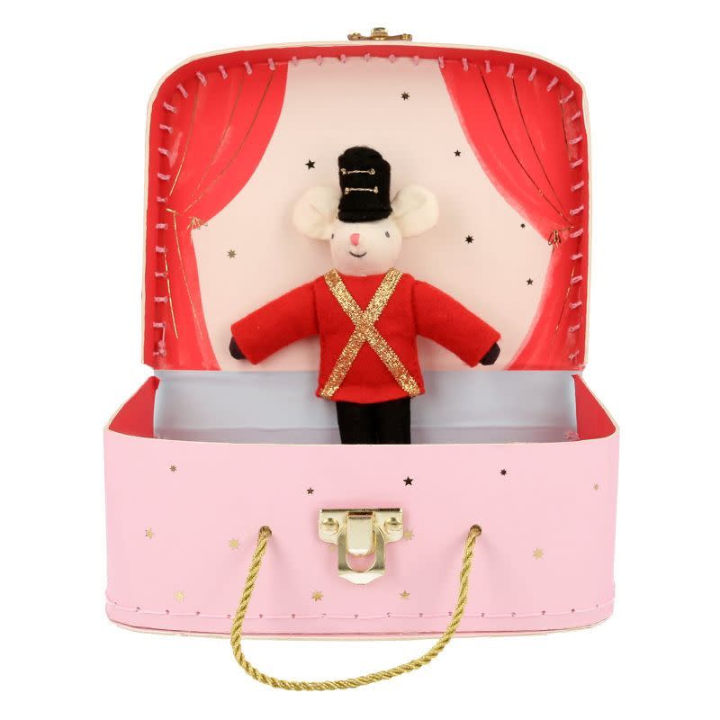 38) Meri Meri Theater Suitcase & Ballet Dancer Dolls