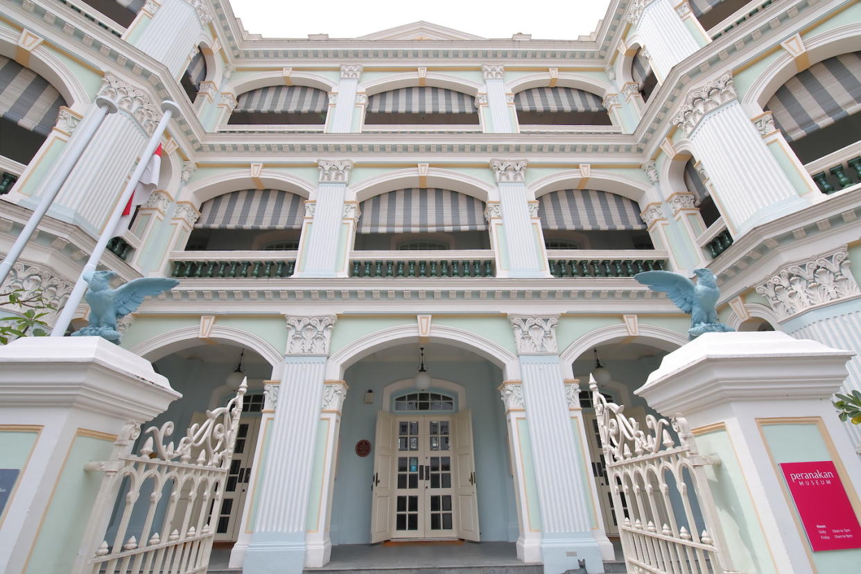 Entrance of Peranakan Museum Singapore (Photo: Getty Images)