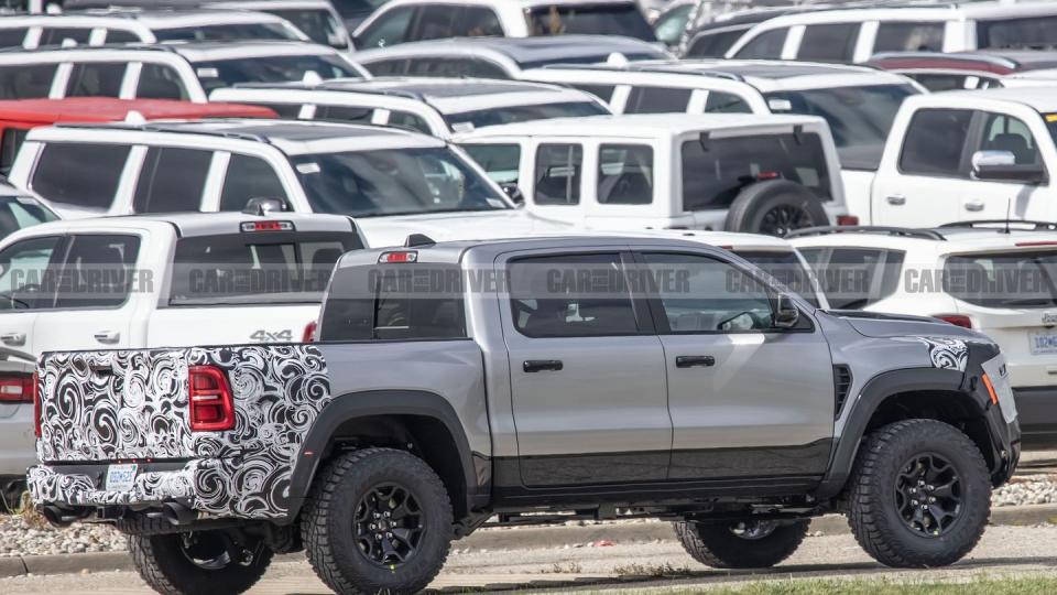 2025 ram 1500 trx prototype rear side