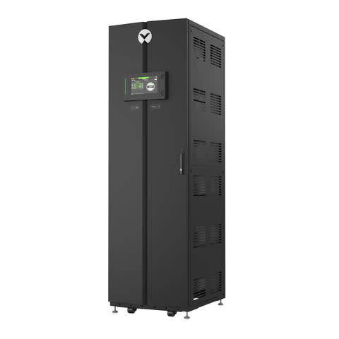 Vertiv introduces the Vertiv™ EnergyCore lithium-Ion battery cabinet (Photo: Business Wire)