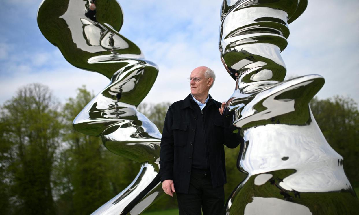 <span>Cragg’s sculpture Points of View, which has been installed in the grounds of Castle Howard.</span><span>Photograph: Oli Scarff/AFP/Getty Images</span>