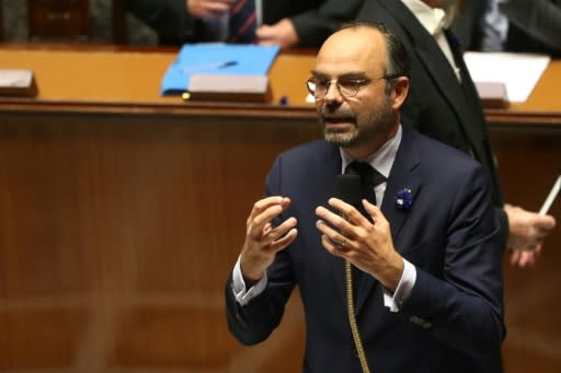 French Prime Minister Edouard Philippe warned that the country was "very far from being done with anti-Semitism"