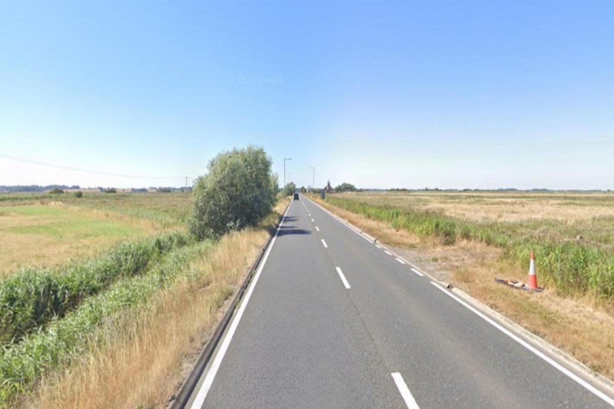 There are delays on the A47 Acle Straight between Acle and Great Yarmouth Picture: Google Maps <i>(Image: Google Earth)</i>