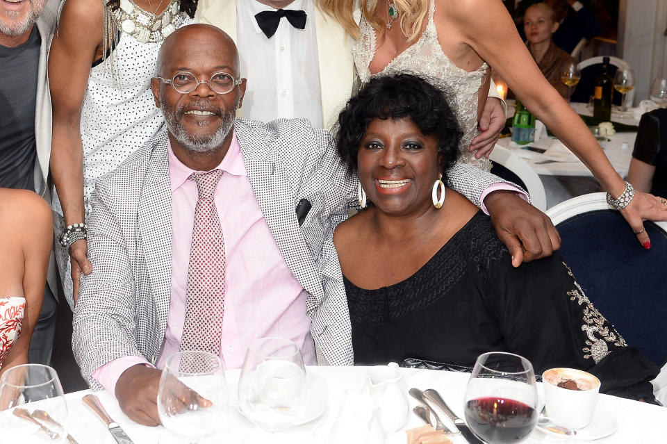 Samuel L. Jackson and LaTanya Richardson Jackson