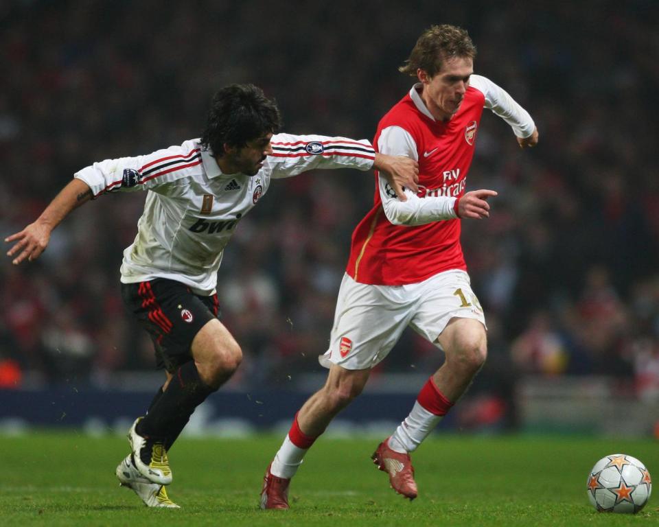 Hleb played for the Gunners in the Champions League (Getty)