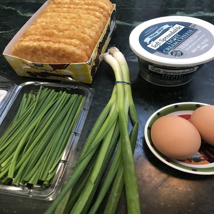 THE IDEA: Latkes can be kinda tedious to make and grating potatoes on a box grater can be a bit of an arm workout. The easiest alternative? Tater Tot latkes. According to blogs like Wonder How To, you can use frozen Tater Tots or hash browns instead of fresh potatoes to make latkes.