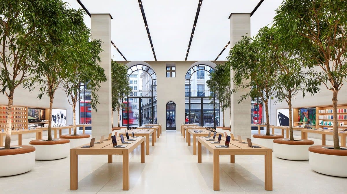 Apple’s Regent Street store is expected to have a whole new product category for sale next year  (Apple)