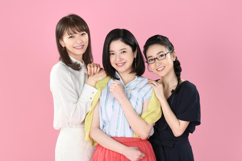  榮倉奈奈（左起）、吉高由里子、大島優子回歸《東京白日夢女2020》特別篇演出。（friDay影音提供）