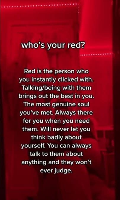 red person explanation