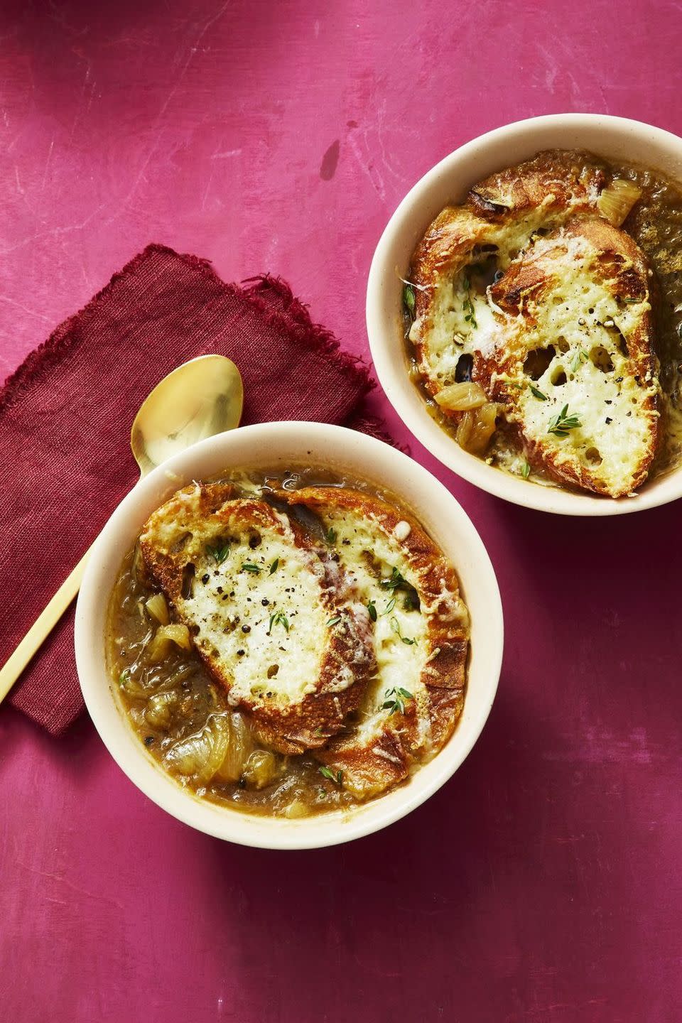 christmas appetizers french onion soup