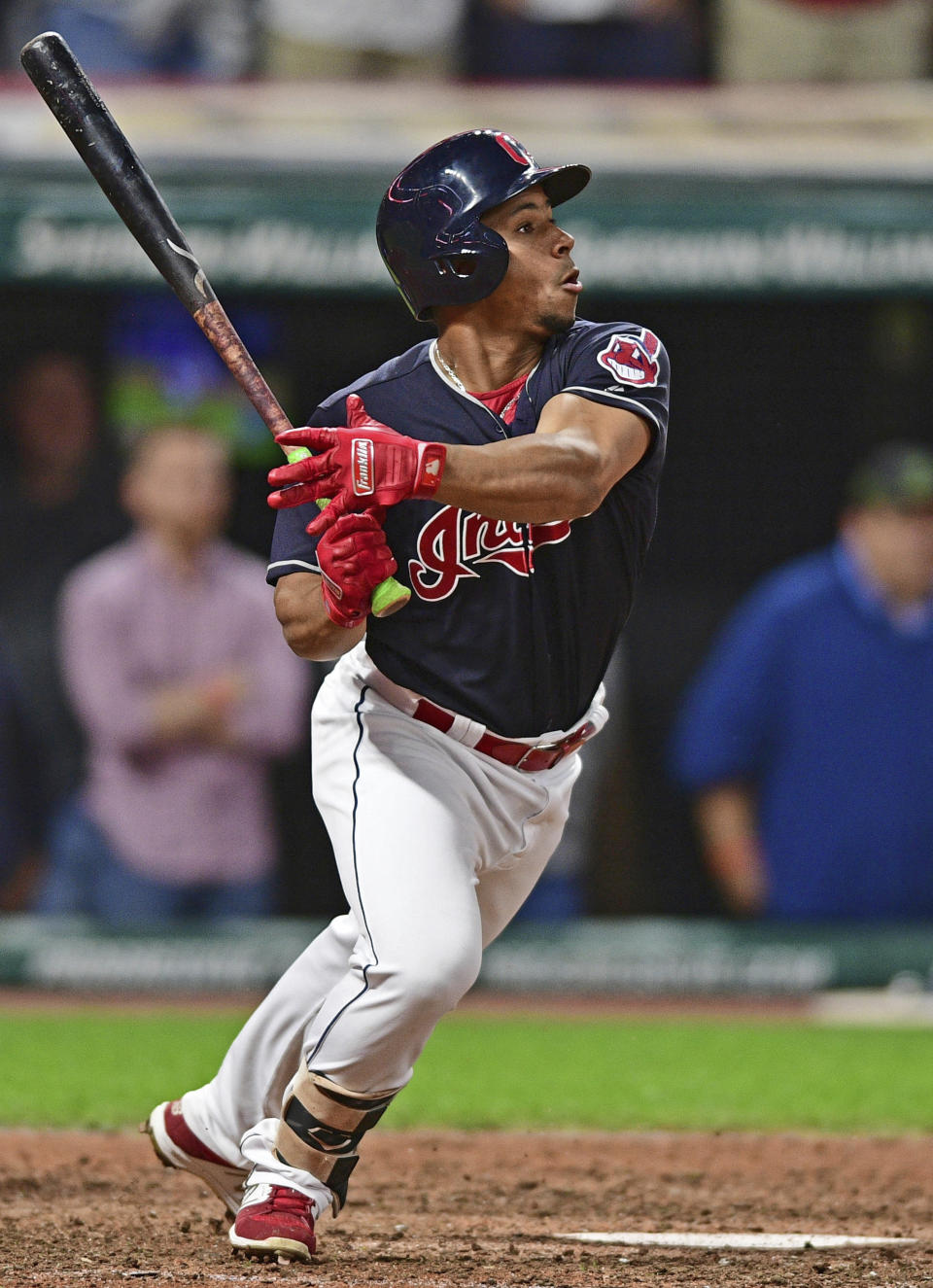 Francisco Mejia . (AP Photo/David Dermer)