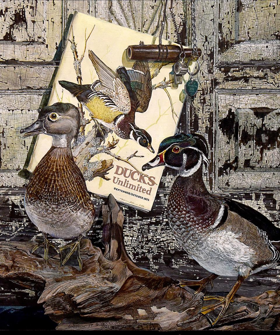 Tom Watson painted “Ducks Unlimited” in 1977.