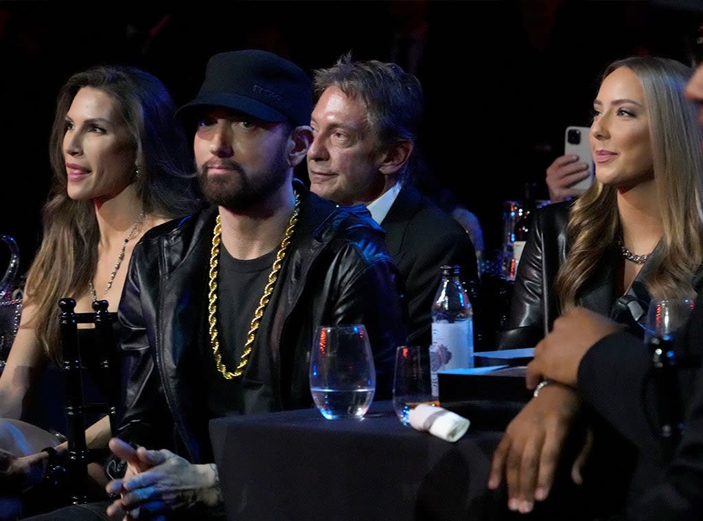 Eminem Makes Rare Public Appearance With Daughter Hailie At Rock And Roll Hall Of Fame Induction 1099