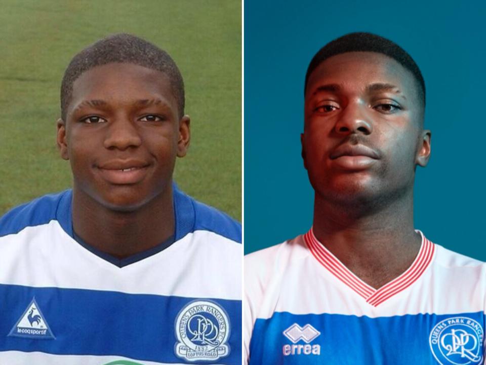 Former QPR player Kiyan Prince has become the world’s first virtual footballer (QPR / Framestore)