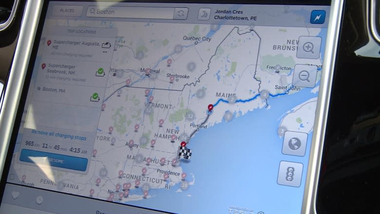 P.E.I. friends plan out long road trip in electric car