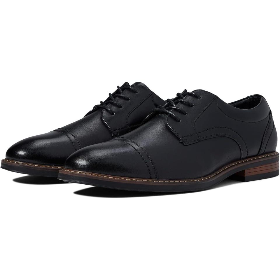 <p><a href="https://go.redirectingat.com?id=74968X1596630&url=https%3A%2F%2Fwww.zappos.com%2Fp%2Fnunn-bush-centro-flex-cap-toe-oxford-black%2Fproduct%2F9709341&sref=https%3A%2F%2Fwww.menshealth.com%2Fstyle%2Fg44955279%2Fmost-comfortable-dress-shoes%2F" rel="nofollow noopener" target="_blank" data-ylk="slk:Shop Now;elm:context_link;itc:0;sec:content-canvas" class="link ">Shop Now</a></p><p>Centro Flex Cap Toe Oxford</p><p>zappos.com</p><p>$79.95</p>