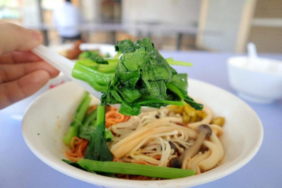 ho kee noodle - vegetables