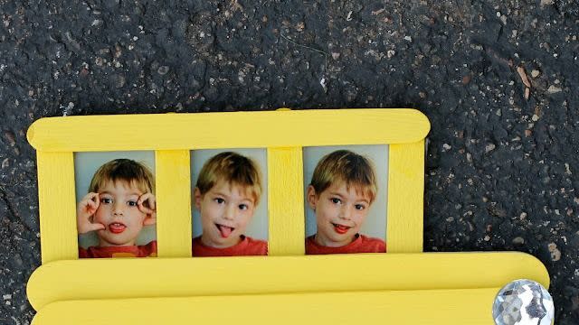 Back To School Popsicle Stick Easel  Kids Crafts