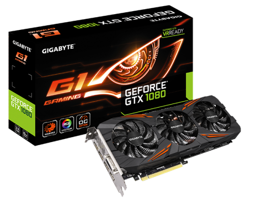 更流暢遊戲體驗】技嘉發表新GeForce GTX 1080 G1 GAMING顯示卡