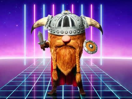 The character Viking on The Masked SingerITV