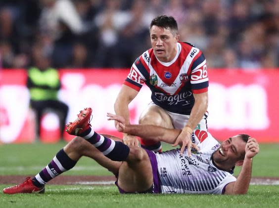 In action for the Sydney Roosters (Getty)