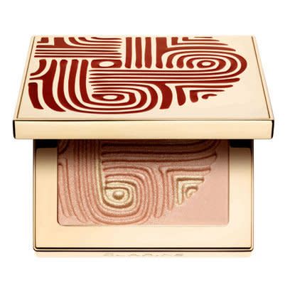 Christmas Face Palette by Clarins: Gold Rush Beauty Trend