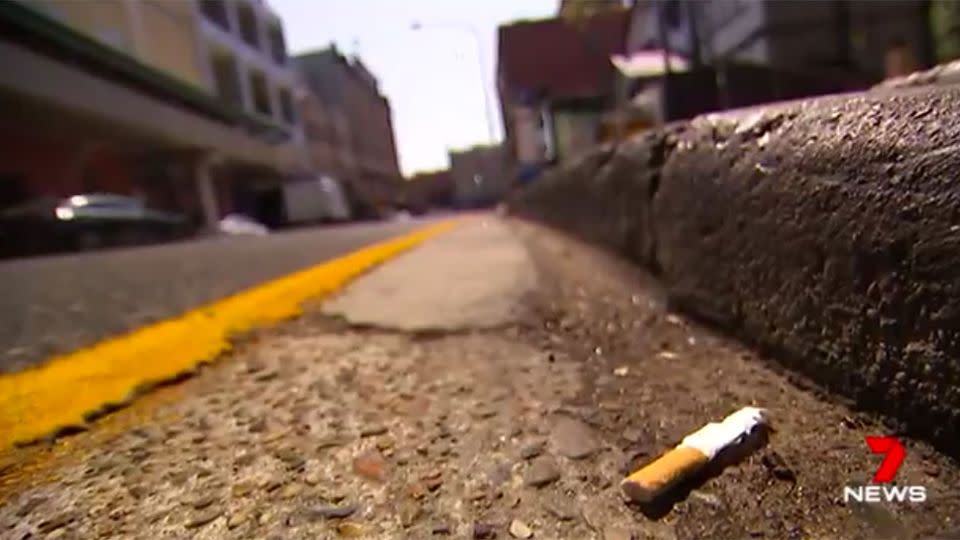 What began with a lit cigarette ended with the 25-year-old tradie being placed behind bars. Source: 7 News