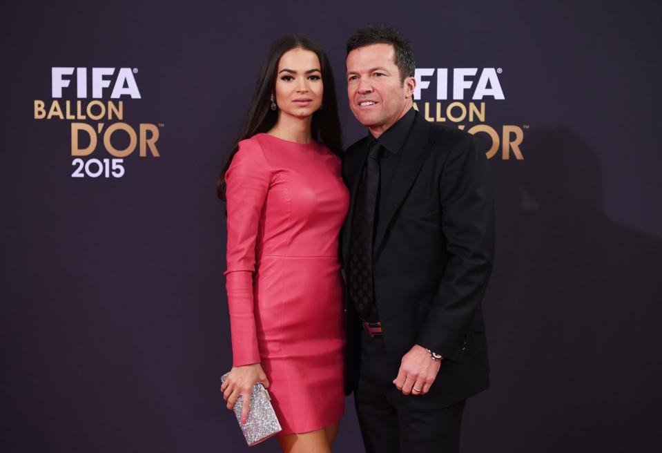 Fußball-Weltmeister Lothar Matthäus stand fünfmal vor dem Traualtar. Seine Ehefrauen eins bis vier hießen Silvia, Lolita, Marijana und Liliana. Mit Anastasia Klimko (Bild), Ehefrau Nummer fünf, soll es nun bis ans Lebensende klappen. 