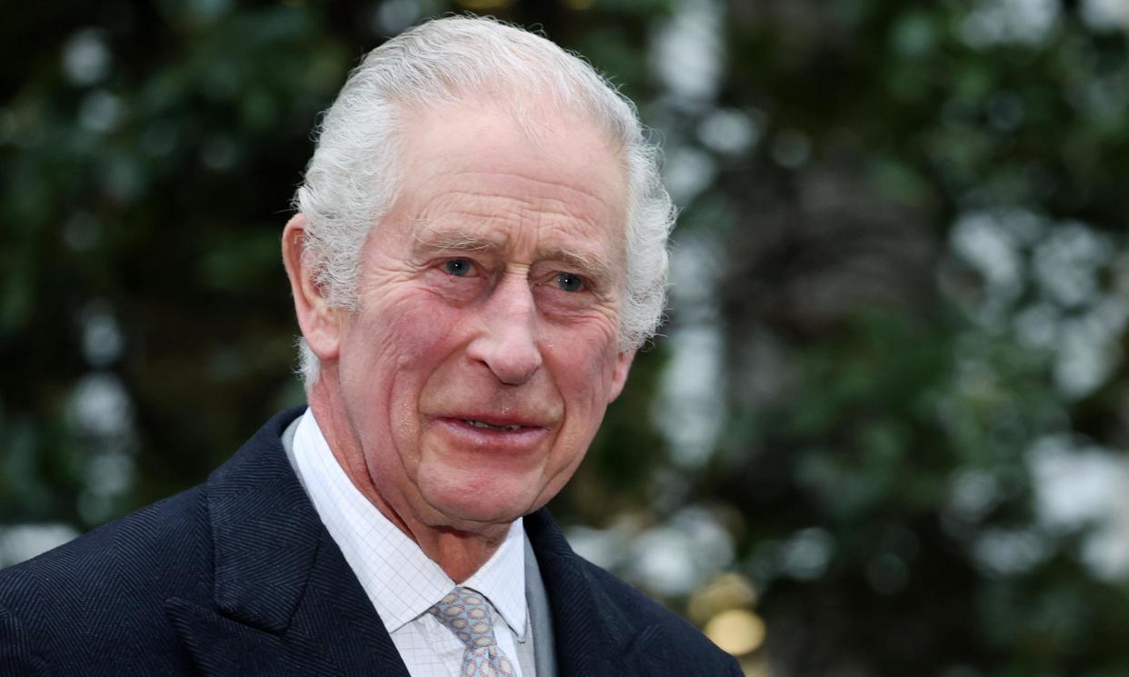 <span>King Charles shared his diagnosis to prevent speculation and hoping to ‘assist public understanding for all those … affected by cancer’, said the palace.</span><span>Photograph: Andy Rain/EPA</span>