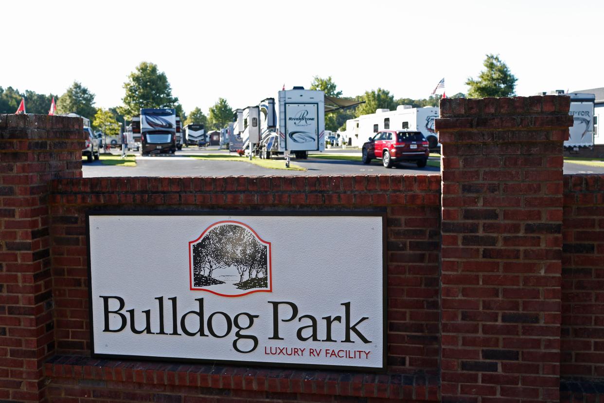 Bulldog Park Luxury RV Facility in Athens, Ga., on Friday, Sept. 23, 2022.