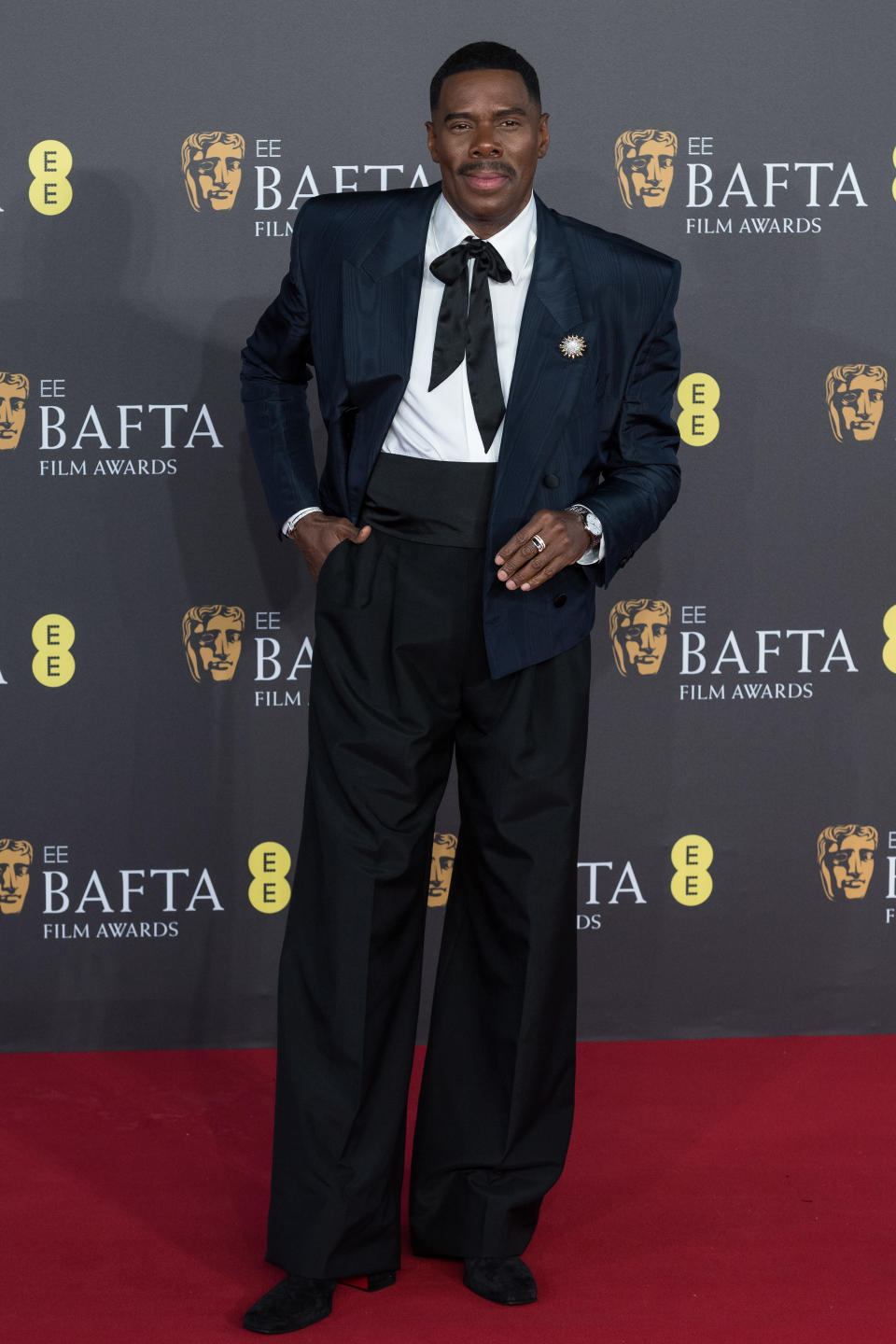 LONDON, UNITED KINGDOM - FEBRUARY 18, 2024: Colman Domingo attends the EE BAFTA Film Awards ceremony at The Royal Festival Hall in London, United Kingdom on February 18, 2024.