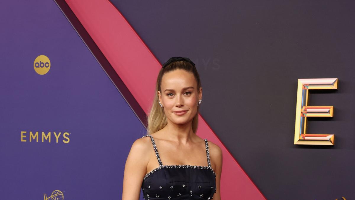 Brie Larson Channels the ’60s in a Custom Chanel Midi Dress at the 2024