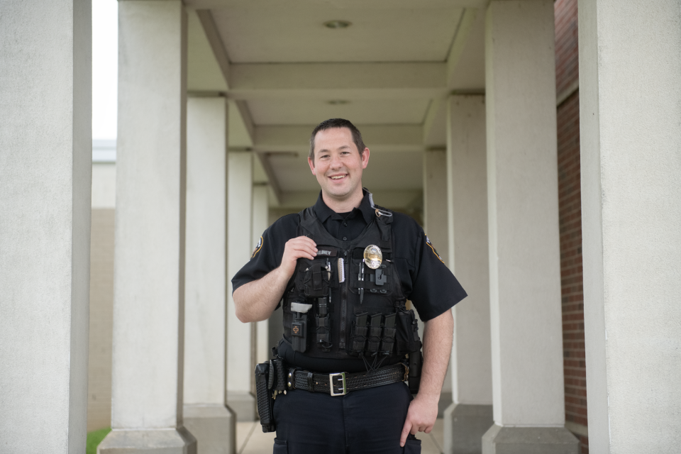 Streetsboro police officer Joshua Bartholomew recently won a statewide award for his role as Portage County's crisis intervention team coordinator.