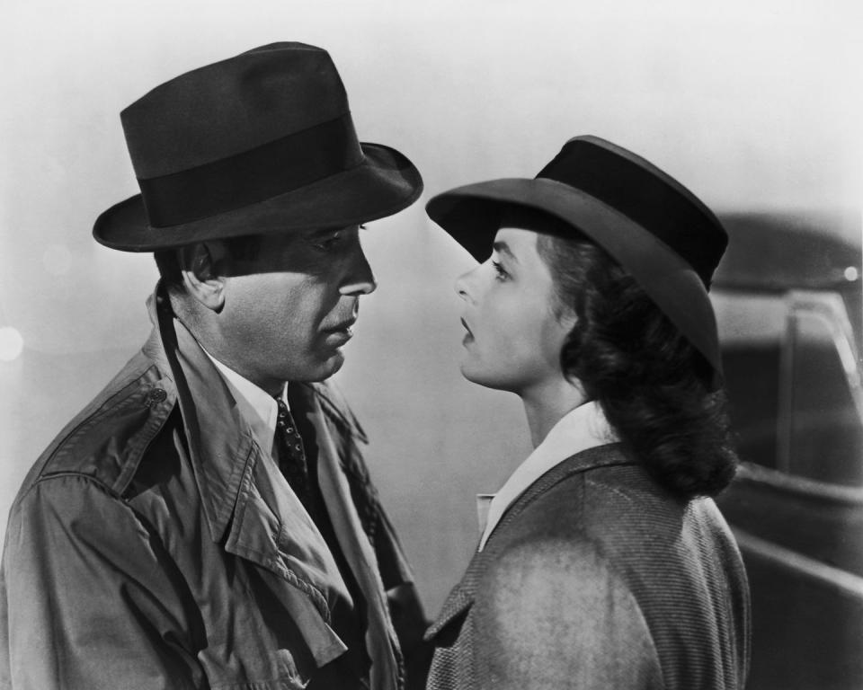 Ilsa and Rick in Casablanca (1942)