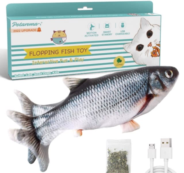 Potaroma flopping fish toy