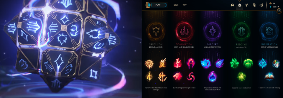 The mysterious runes on the Hex Core are the same ones you will see in the League of Legends game itself. (Photos: Riot Games/Netflix)