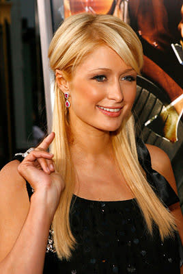 Paris Hilton at the Hollywood premiere of New Line Cinema's Rush Hour 3