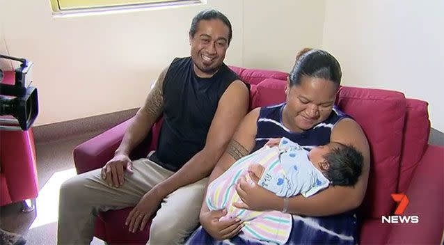Maoama is the fourth child for the Ala family, who are originally from Samoa. Source: 7 News