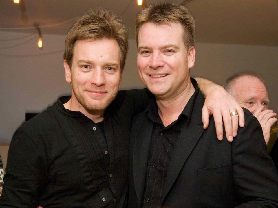 <p>Nick Harvey/WireImage</p> Ewan McGregor and his brother Colin McGregor.