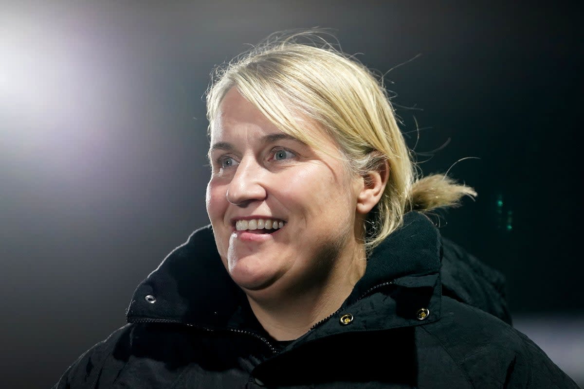 Emma Hayes has the credentials to manage in the Premier League, says Jill Scott (Zac Goodwin/PA) (PA Wire)