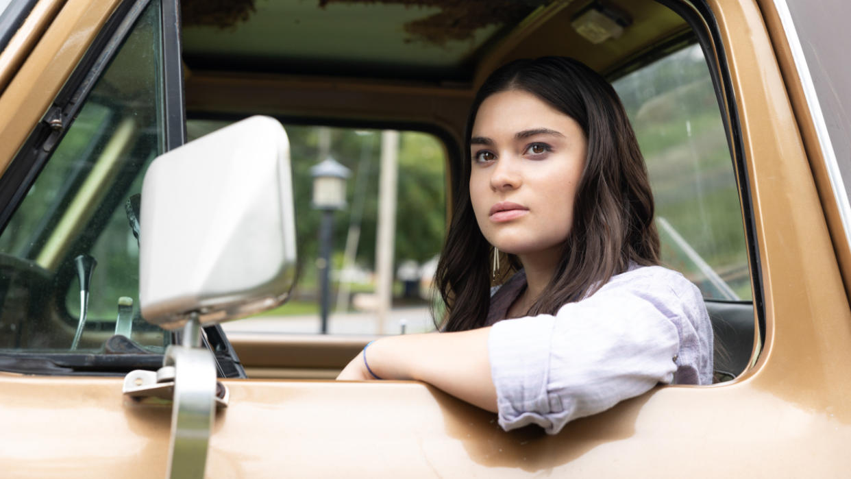  Devery Jacobs on Reservation Dogs. 