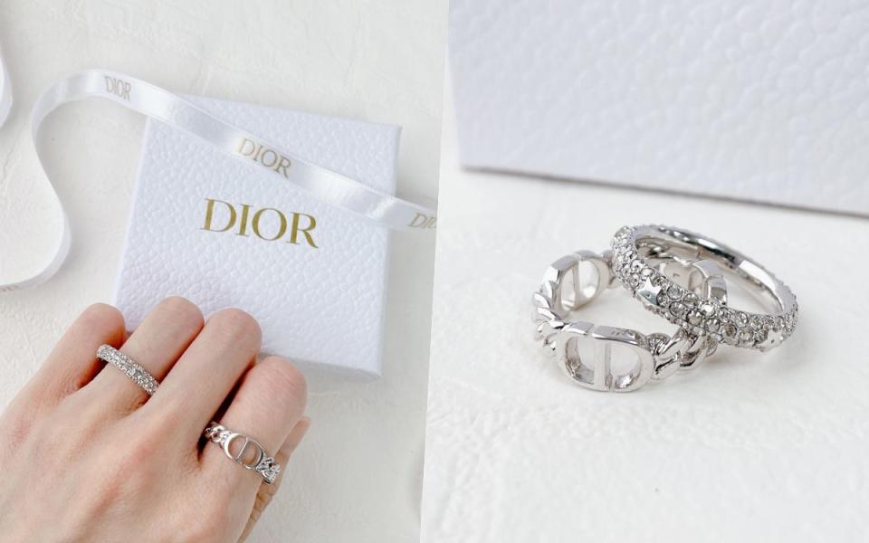 Dior PETIT CD戒指套裝 NT.19,000 Photo  Via:LOOKin編輯拍攝