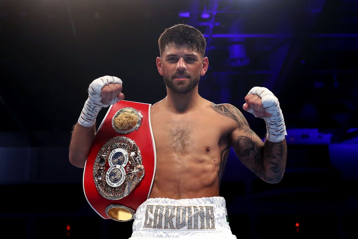 Joe Cordina became IBF super-middleweight world champion last June before a hand injury saw him stripped of the title (Bradley Collyer/PA) (PA Archive)