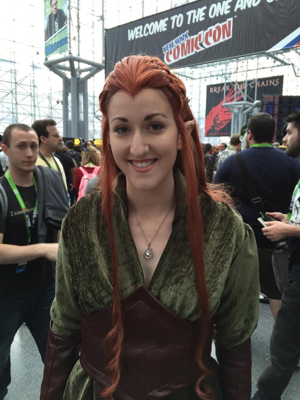Victorial as Tauriel from “The Hobbit”