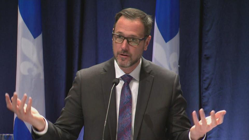 Quebec Education Minister Jean-François Roberge said Wednesday was a 'great day' because he was announcing a possible return to normality for students in September.