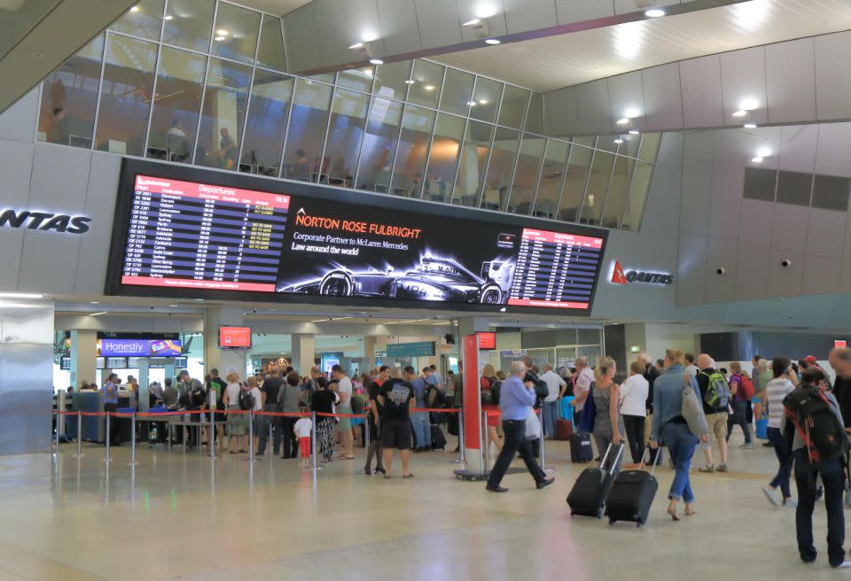 Lining up at airport security can be a pain. Photo: Getty