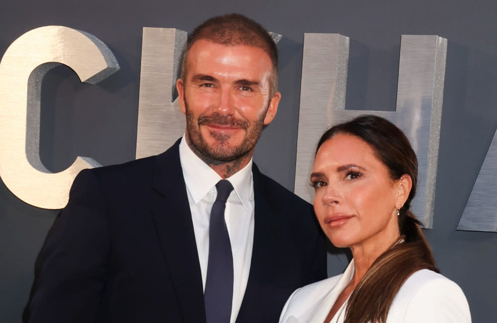 David and Victoria Beckham - Beckham UK Premiere 2023 - Avalon