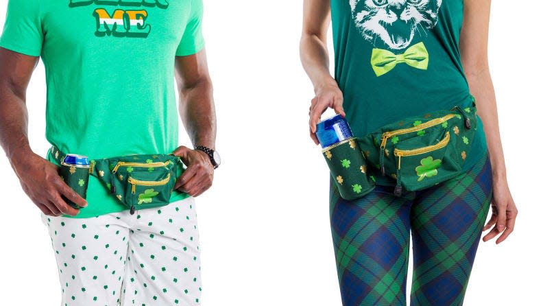 This fanny pack holds everything you could need,  and  it's perfect for the occasion.